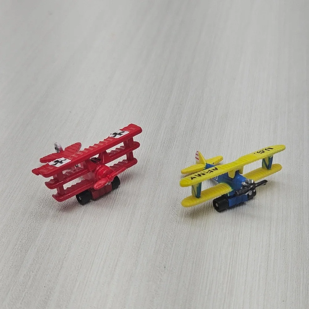 Vintage Lot 15 Micro Machines Fighter Jets War Planes 1980s